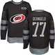 Authentic Men's Tony DeAngelo Black Carolina Hurricanes 1917-2017 100th Anniversary Jersey