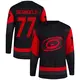 Authentic Men's Tony DeAngelo Black Carolina Hurricanes 2023 Stadium Series Jersey