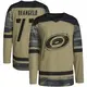 Authentic Men's Tony DeAngelo Camo Carolina Hurricanes Military Appreciation Practice Jersey