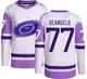 Authentic Men's Tony DeAngelo Carolina Hurricanes Hockey Fights Cancer Jersey