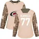 Authentic Women's Tony DeAngelo Camo Carolina Hurricanes Veterans Day Practice Jersey