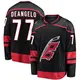 Breakaway Youth Tony DeAngelo Black Carolina Hurricanes Alternate Jersey